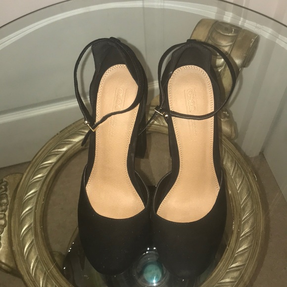 👠ASOS Design Pleasant High Block Heels WS33 - Picture 2 of 3